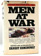 Various &amp; Ernest Hemingway MEN AT WAR The Best War Stories of all Time  3rd Prin - £68.28 GBP