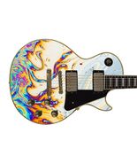 Guitar Skin Axe Wrap Re-skin Vinyl Tie Dye Kodachrome Colors for ES 335/... - $65.29