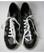 Vans Shoes Sneakers Black &amp; White Lace Up Womens Size 8.5 - $29.65