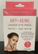 Precision Beauty Retinol + Aloe Vera Anti-Aging Under Eye Pads 5 Pair ( ... - $10.40