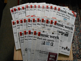 MUSIC WEEK MAGAZINES (50 ISSUES OF 1991) SINGLES ALBUM CHARTS NEW RELEAS... - £1,190.27 GBP