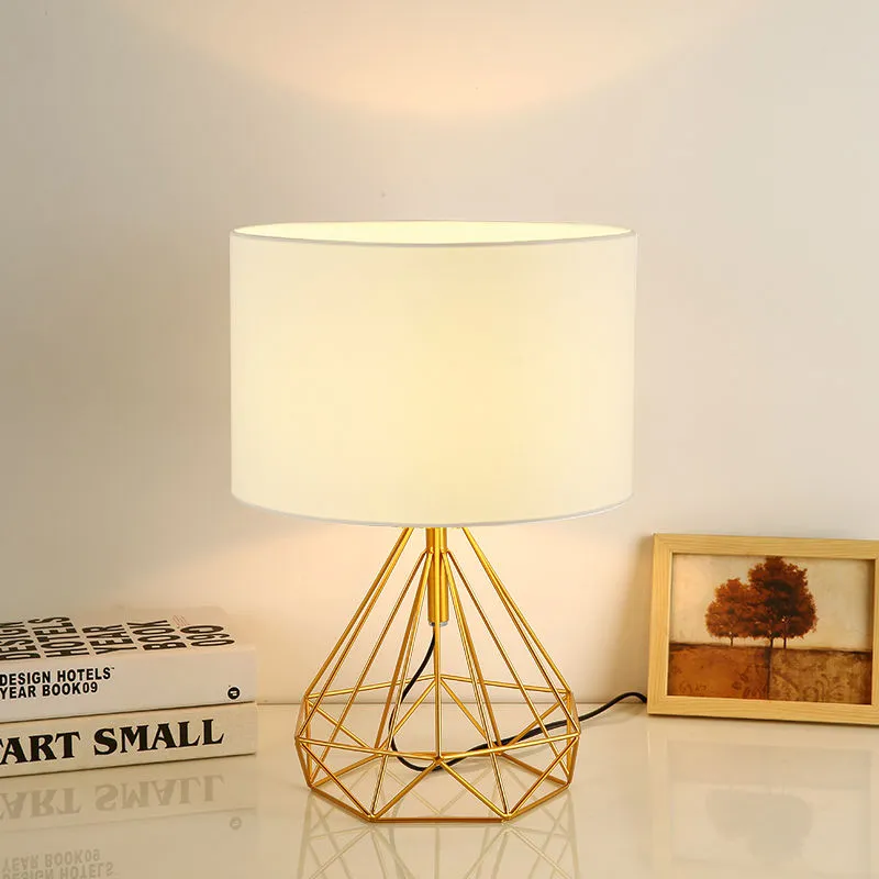 Bedroom Night Lamp Table Decoration Bedside Shades Design Nordic Desks L... - £44.58 GBP