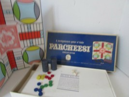 Vtg 1967 Selchow &amp; Righter Parcheesi Board Game Complete - £7.22 GBP