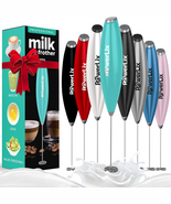 Powerful Handheld Milk Frother with Stand Battery Operated Foam Maker Fr... - $199.53 MXN
