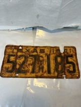 Vtg License Plate Tag 1941 Texas TX 527 185 CM Commercial Vehicle USA - £11.61 GBP