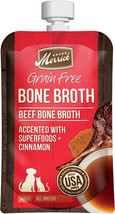 Merrick Grain-Free Beef Bone Broth with Superfoods and Cinnamon - 7 &amp; 16 oz Pouc - £6.96 GBP+