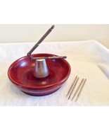 Vintage Nutcracker Wooden Bowl Mid Century 8.25&quot; ~ Unbranded - $268.50 MXN