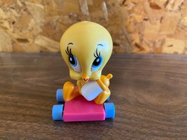 Vintage New Looney Tunes Tweety Bird With A Baby Bottle Cake Topper PVC Figure - £5.44 GBP
