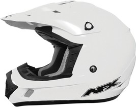 AFX FX-17 Helmet Solid Colors White Medium - £79.89 GBP