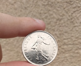 5 Francs 1972 High Grade - $9.00