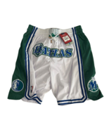 Dallas Mavericks ‘97-‘98 Just Don Shorts NWT Drawstring Elastic Waist Ad... - $2,827.95 MXN