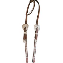 Blue Ribbon Tack Sterling Silver Western Show One Ear Headstall - £955.75 GBP