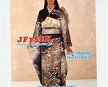 QSL Card JF1SEK Chiba Japan Kimono YL Series III 1990 - £11.13 GBP