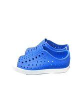 Native Shoes Kids Jefferson Slip-on Sneakers EVA Victoria Blue/White Siz... - $29.70