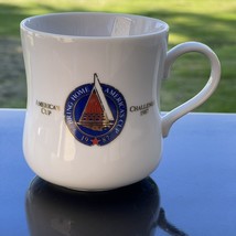 Sail Bring Home America&#39;s Cup Challenge 1987 Taster&#39;s Choice Coffee Mug Cup - $20.50