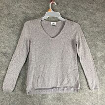 Old Navy Sweater Medium Women&#39;s Pullover Gray Cotton Blend Adults M - €11,36 EUR