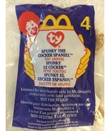 “Spunky The Cocker Spaniel” McDonalds 1999 ty Teenie Beanie Baby # 4 - £3.14 GBP