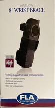 FLA Airflow 8&quot; Wrist Brace Black -Left Small/Medium -Carpal Tunnel - Arthritis - £14.96 GBP