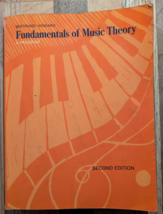 Fundamentals of Music Theory Bertrand Howard 2nd Ed Oversized Workbook 1... - $11.88
