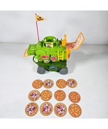 Vintage 1989 TMNT Pizza Thrower Tank Playmates 100% Complete &amp; WORKS #5621 - $99.00