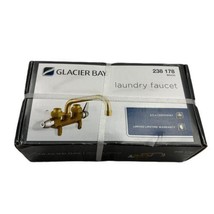 Glacier Bay 4211N-0001 2- handle Laundry faucet in Brass 238 178 Brand New - $39.56