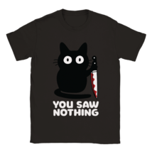 Cat lovers t shirt cat pet tee shirt animal feline cat gift idea funny comic - £21.87 GBP