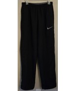 Nike Dri-Fit Track Pants Mens Medium Black Loose Fit Side Pockets Drawst... - €21,29 EUR