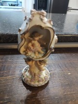 Lefton 1997 Royal Egg Cherb Music Box Hand Painted The Wind Beneath My Wings - $16.82