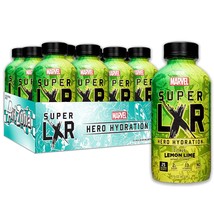AriZona x Marvel Super LXR Hero Hydration - Citrus Lemon Lime - 16oz, 12... - £31.59 GBP