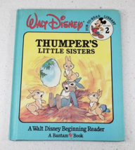 Walt Disney Volume 2 Thumper&#39;s Little Sisters Fun-To-Learn Bantam Books ... - $12.60
