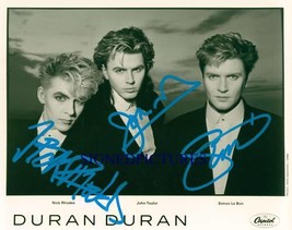 Duran Duran Group Band Signed Autographed Rp Photo By3 - £11.01 GBP