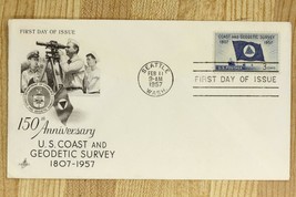 US Postal History Cover FDC 1957 150th Anniversary US Coast Geodetic Sur... - £9.98 GBP