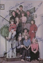 EIGHT IS ENOUGH CAST SIGNED AUTOGRAPH 6x9 RP PHOTO by all  - £13.54 GBP
