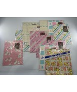 Vintage American Greetings Wrapping Paper Sheets (12) Baby Shower Gift D... - $66.48 CAD