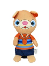 Kellytoy Bear Striped Sweater with Tie Plush Stuffed Animal 2019 9.5&quot; - £8.34 GBP