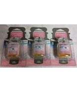 Lot of 3 Yankee Candle Car Jar Pink Sands Air Fresheners - $14.95