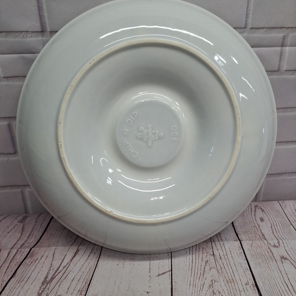 VTG Pfaltzgraff Yorktowne Stoneware Chip Dip Replacement Tray Item image 4
