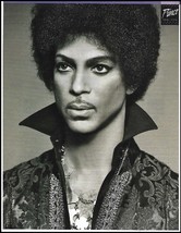 The Artist Prince 8 x 11 b/w pin-up photo illustration artwork - £3.21 GBP