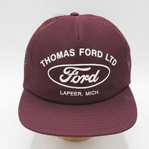Rete Snapback Stile Camionista Contadino Cappello Thomas Ford Lapeer Mic... - £35.87 GBP