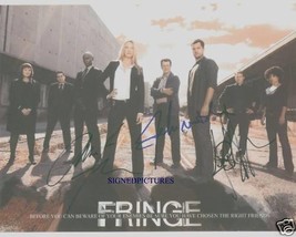 Fringe Cast Joshua Jackson John Noble Anna Torv Signed 8x10 Rp Photo Sci Fi - £11.08 GBP