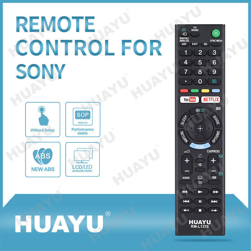Universal Replacement Remote Control RM-L1370 For Sony LCD/LED SMART TV - $17.33