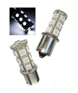 White 18 LED #1156 12V Tail Light Park Parking Back Up Turn Signal Lamps... - $17.59 CAD