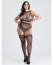 Fifty Shades of Grey Captivate Lacy Bra Set Black O/S Curve - £34.90 GBP