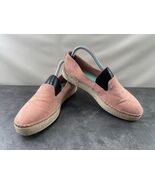 Dr. Scholl&#39;s Espadrille Loafers Women 9M Find Me Shoes Pink Suede Platfo... - $360.37 MXN