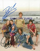 Hannah Montana Cast Signed Rp Photo By 5 Billy Ray + - £10.40 GBP