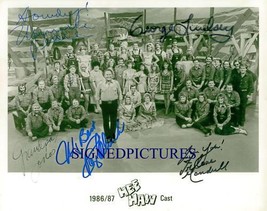 Hee Haw Cast 5 Signed Rp Photo Roy Clark Minnie Pearl + - £11.78 GBP