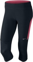 Nike Womens Filament Capri Tight Size:X-Small Color:Black/Purple - £42.60 GBP