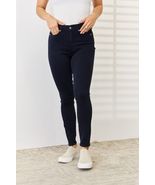 Judy Blue Full Size Garment Dyed Tummy Control Skinny Jeans - £38.24 GBP