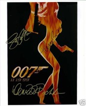 James Bond 007 Signed Pierce Brosnan Richards &amp; Marceau - £11.00 GBP
