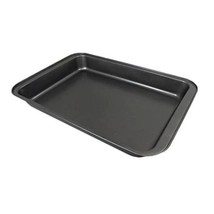 37cm x 25cm Non Stick Tray Cookware Tin Pan Dish for Oven Baking Roasting - £8.12 GBP